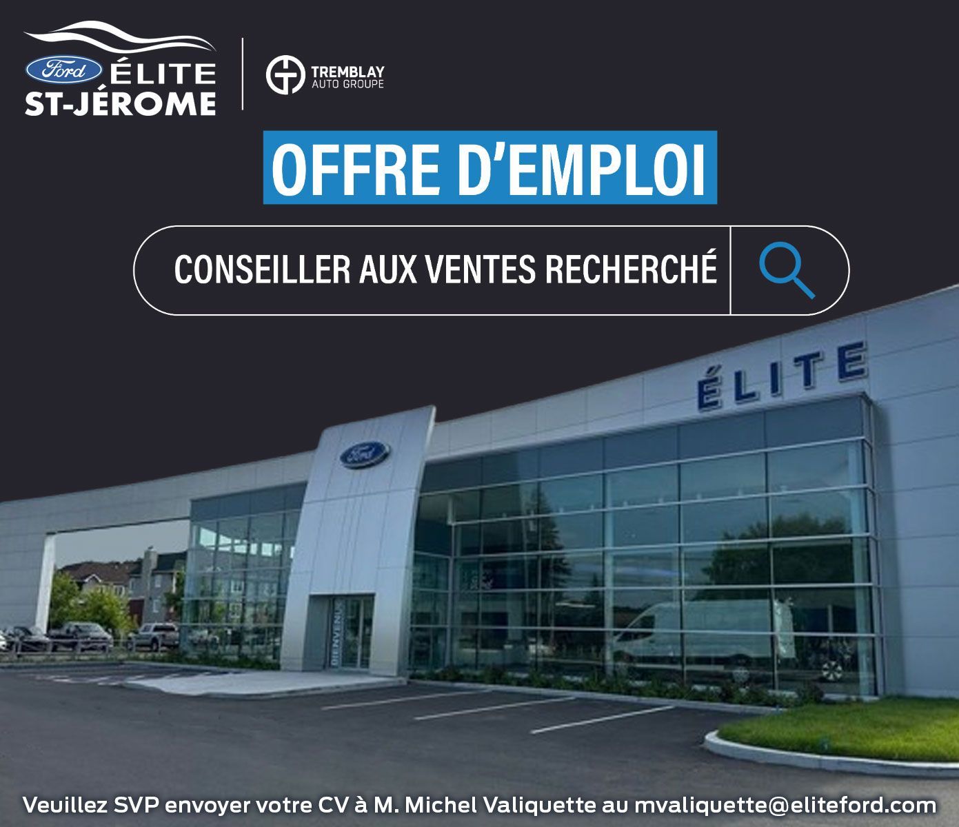 Conseiller aux Ventes