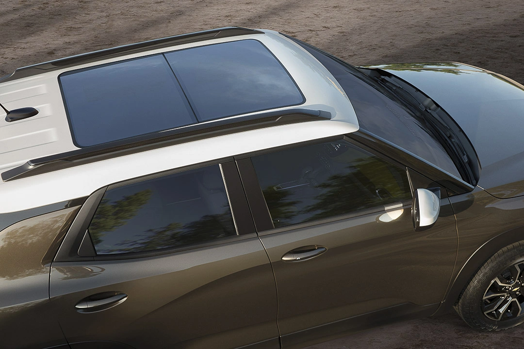 Side view of a Chevrolet Trailblazer, associated with what to watch for on a test drive.