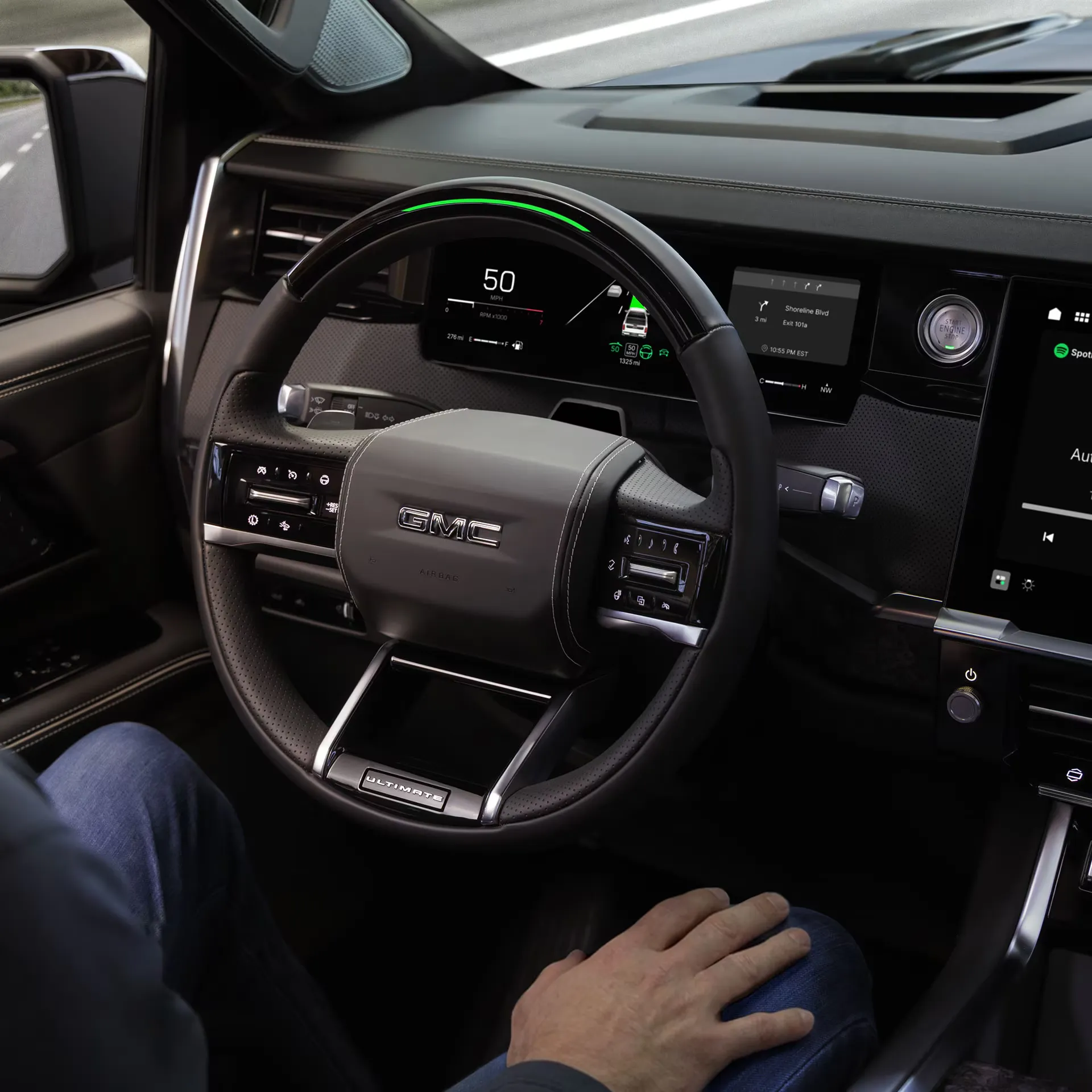 Système de conduite mains libres Super Cruise du GMC Sierra 1500 2027.