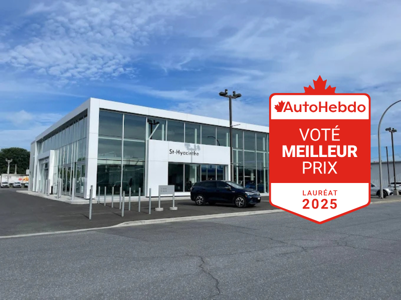 Volkswagen St-Hyacinthe Receives 2025 AutoHebdo Best Priced Dealer Recognition