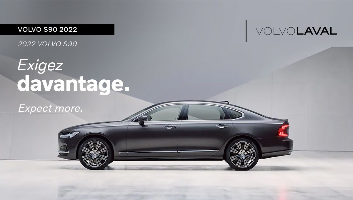 Volvo S90 2022, où puissance et luxe se rencontrent