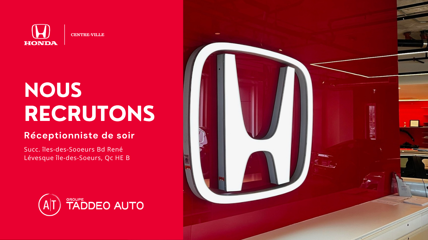 Réceptionniste de soir