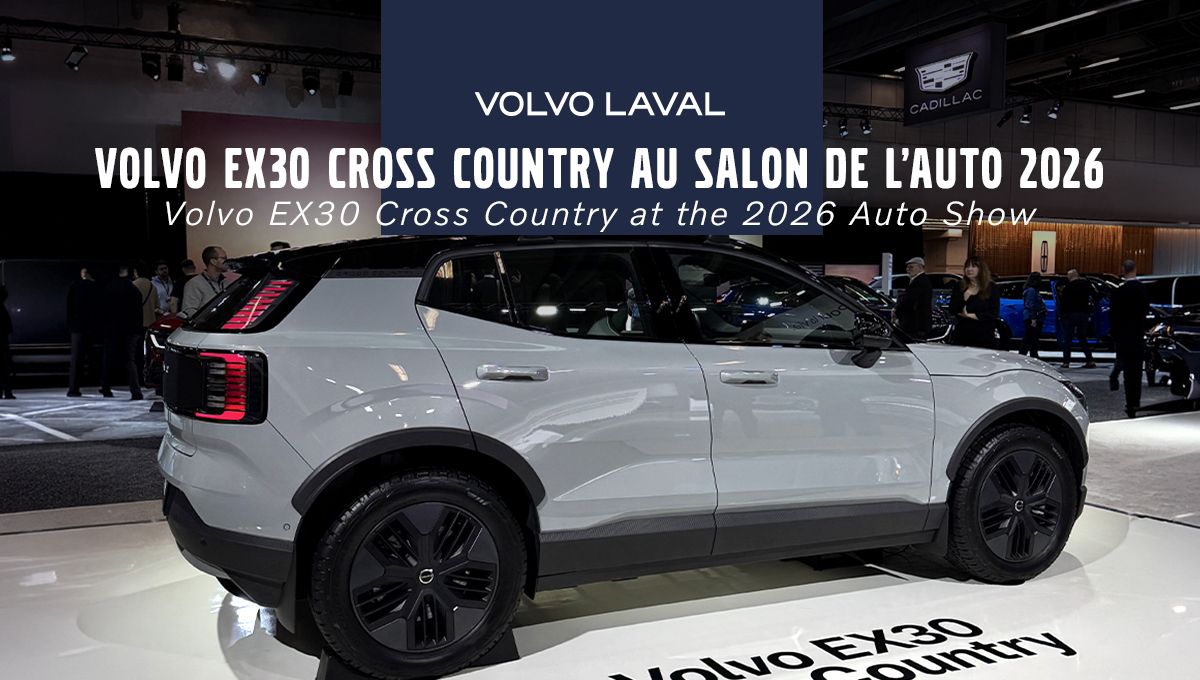 Volvo EX30 Cross Country au Salon de l’auto 2026