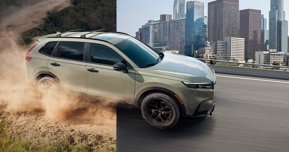 The functionality of the CR-V as an SUV: a perfect balance between city driving and adventure