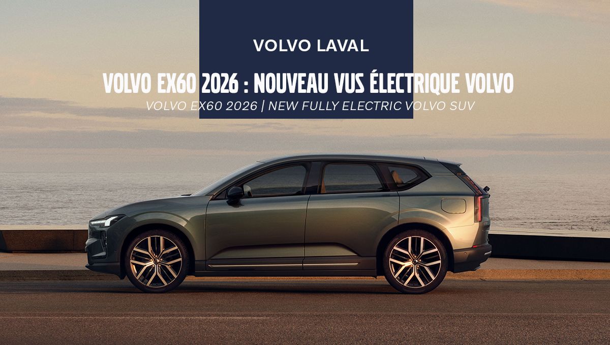 Discover the new Volvo EX60: the electric SUV designed for everyday life.