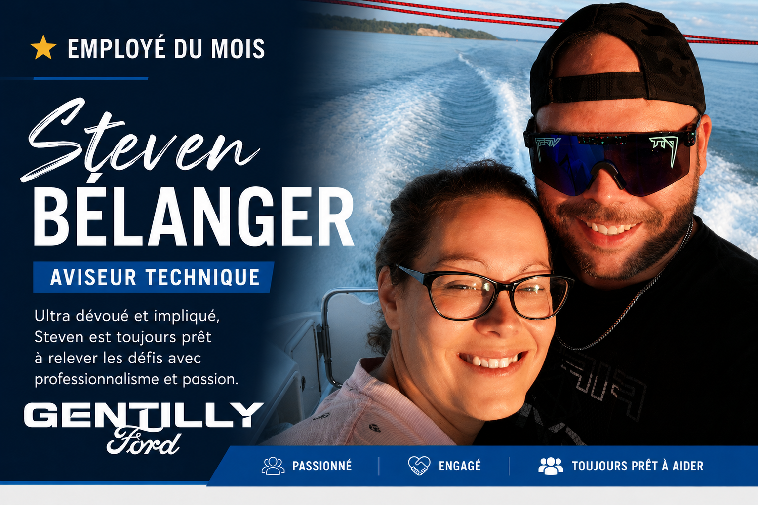 Employé du mois juillet 2026