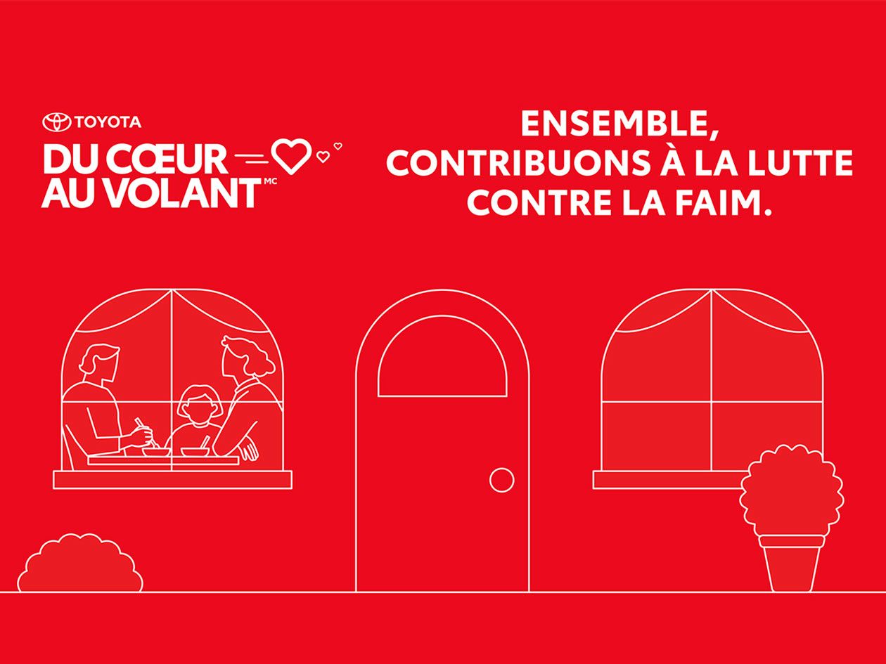 Toyota Canada renouvelle son partenariat avec Banques alimentaires Canada