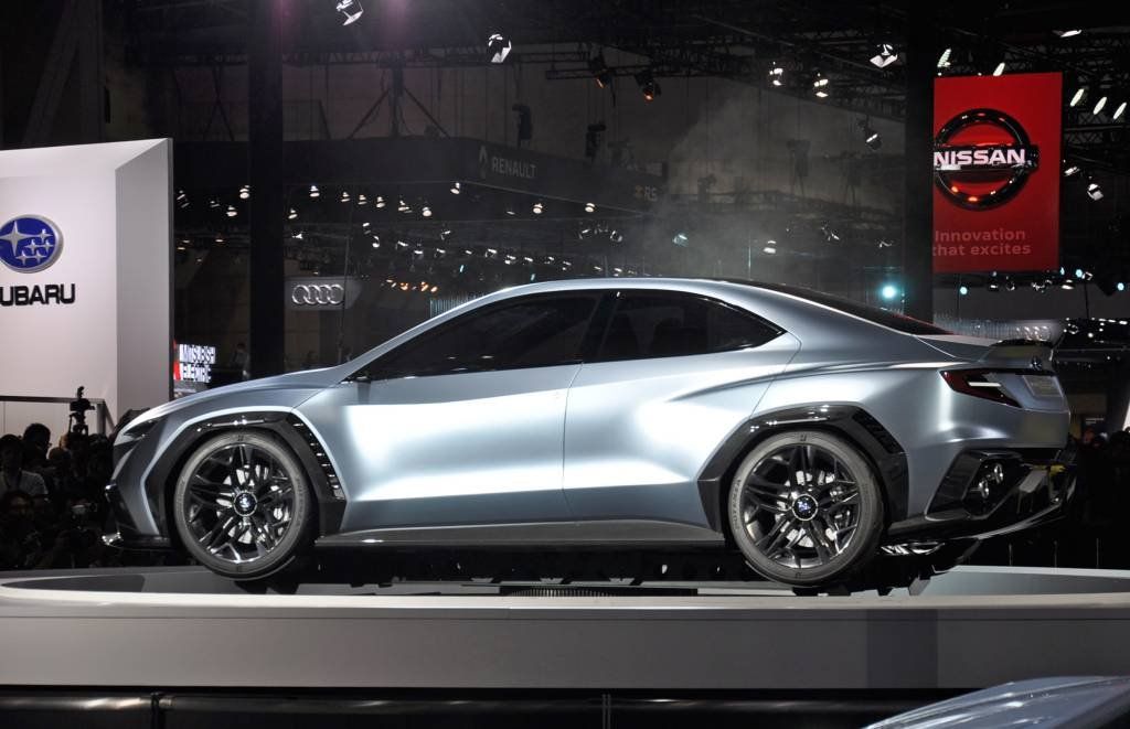 La nouvelle WRX, basée sur la VIZIV