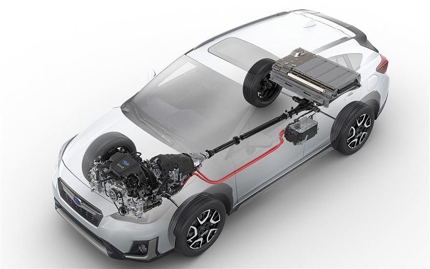 La toute nouvelle Subaru Crosstrek hybride électrique rechargeable 2020