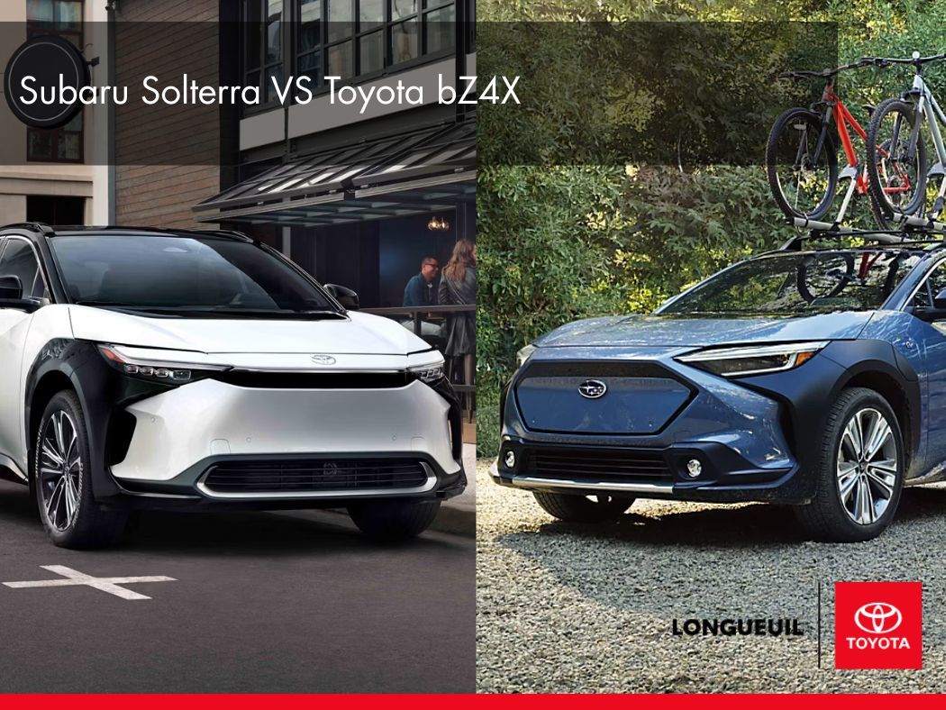 Les différences entre la Subaru Solterra VS la Toyota bZ4X