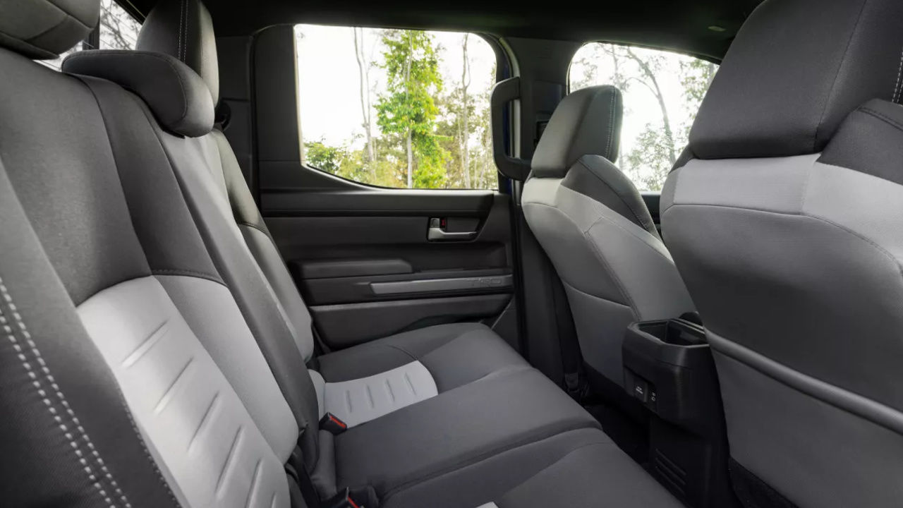 cockpit view of a 2025 Toyota Tacoma