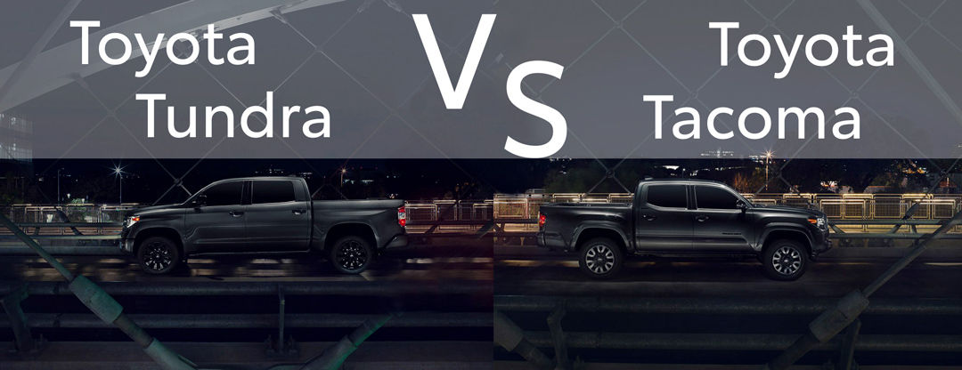 Toyota Tundra Vs Toyota Tacoma (2023) | Longueuil Toyota