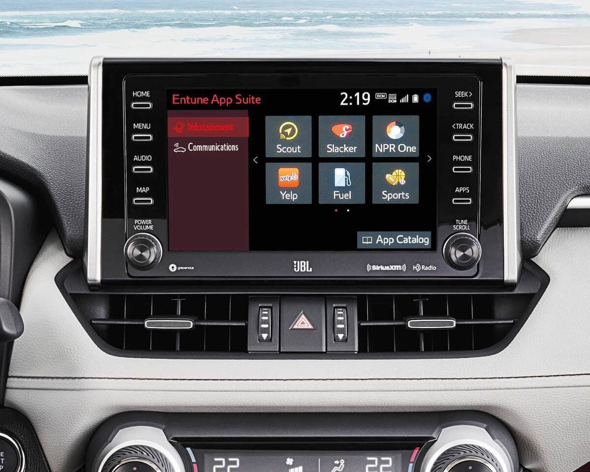 2021 Toyota RAV4 7.8 or 9 inch touchscreen