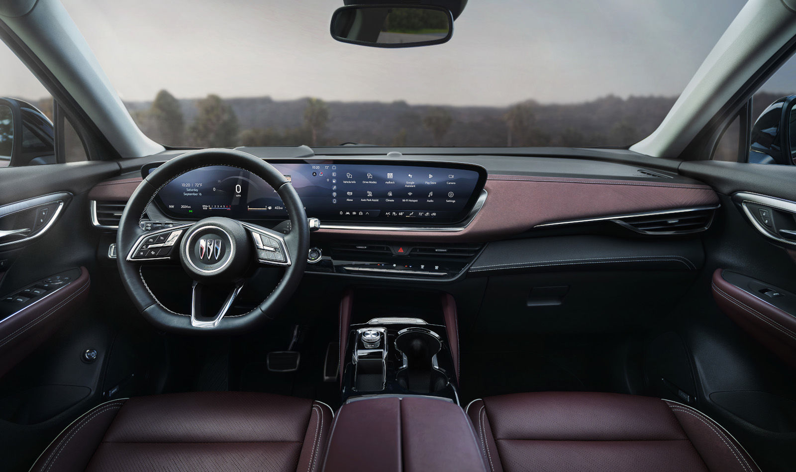 Habitacle du Buick Envision 2025 : confort haut de gamme pour les longs trajets