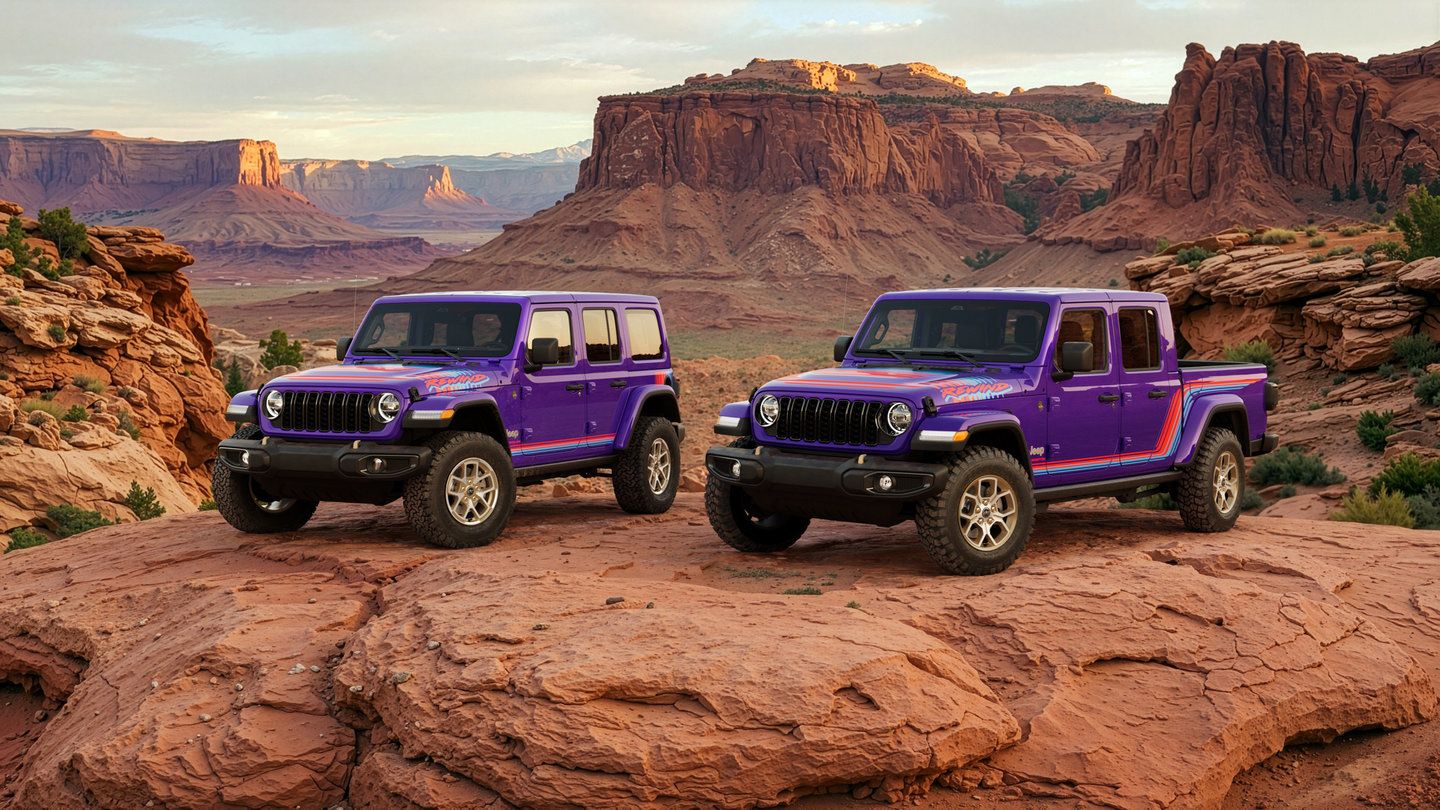 2026 Jeep Gladiator Rewind Special Edition: Retro Styling on a Trail-Ready Pickup