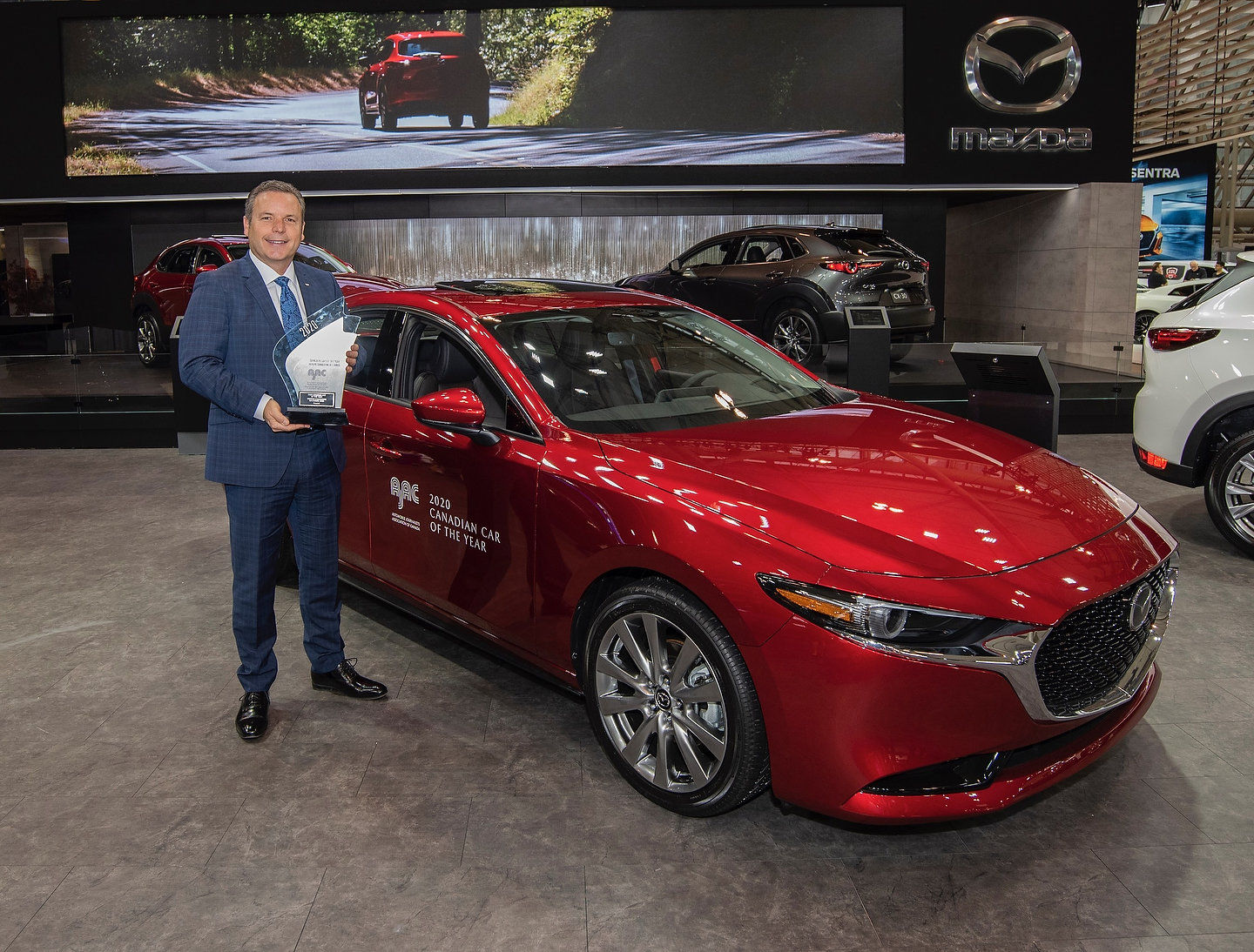 New and redesigned Mazda3 wins AJAC Canadian Car of the Year award