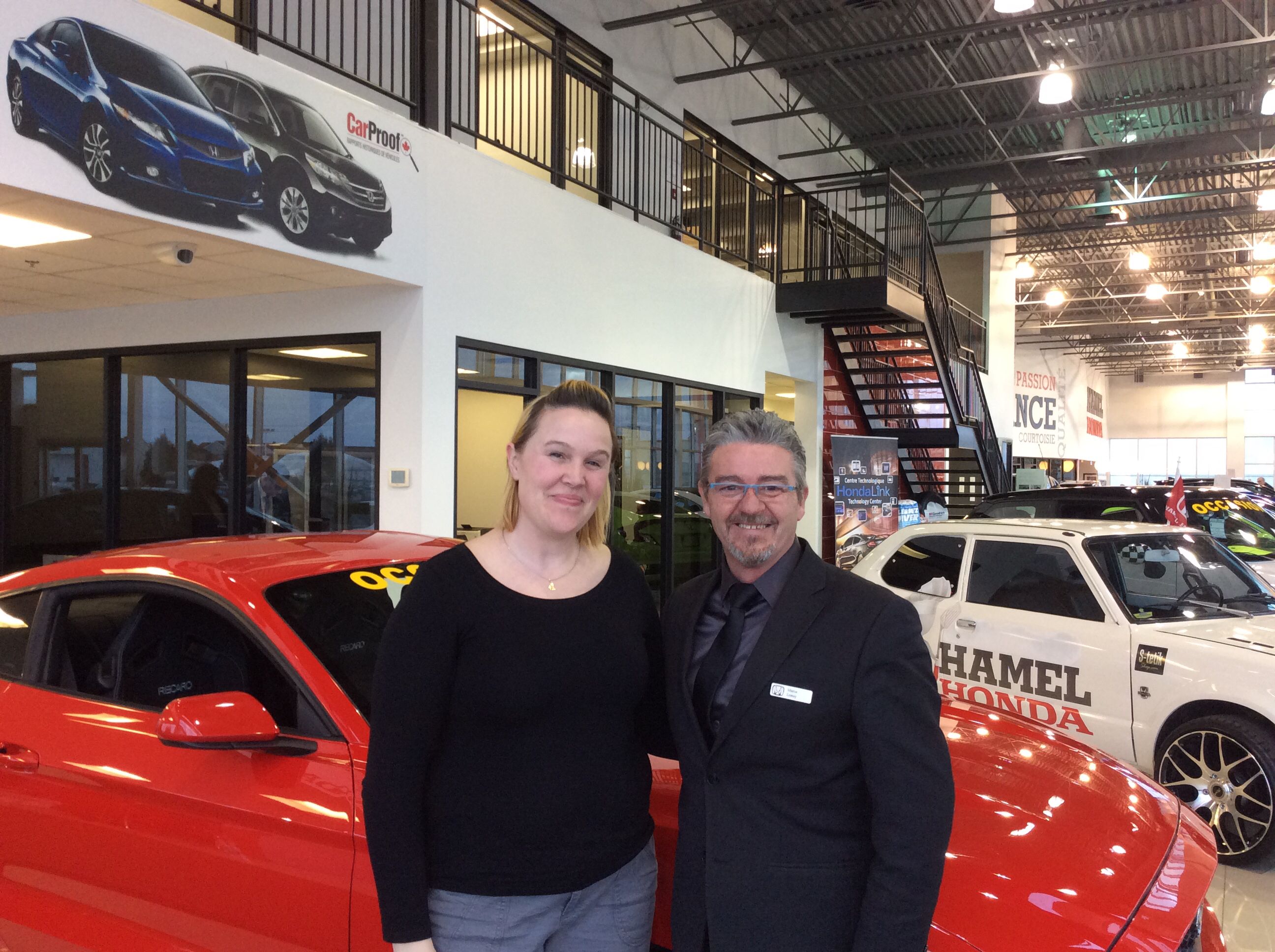 Was very helpful A customer from DeuxMontagnes