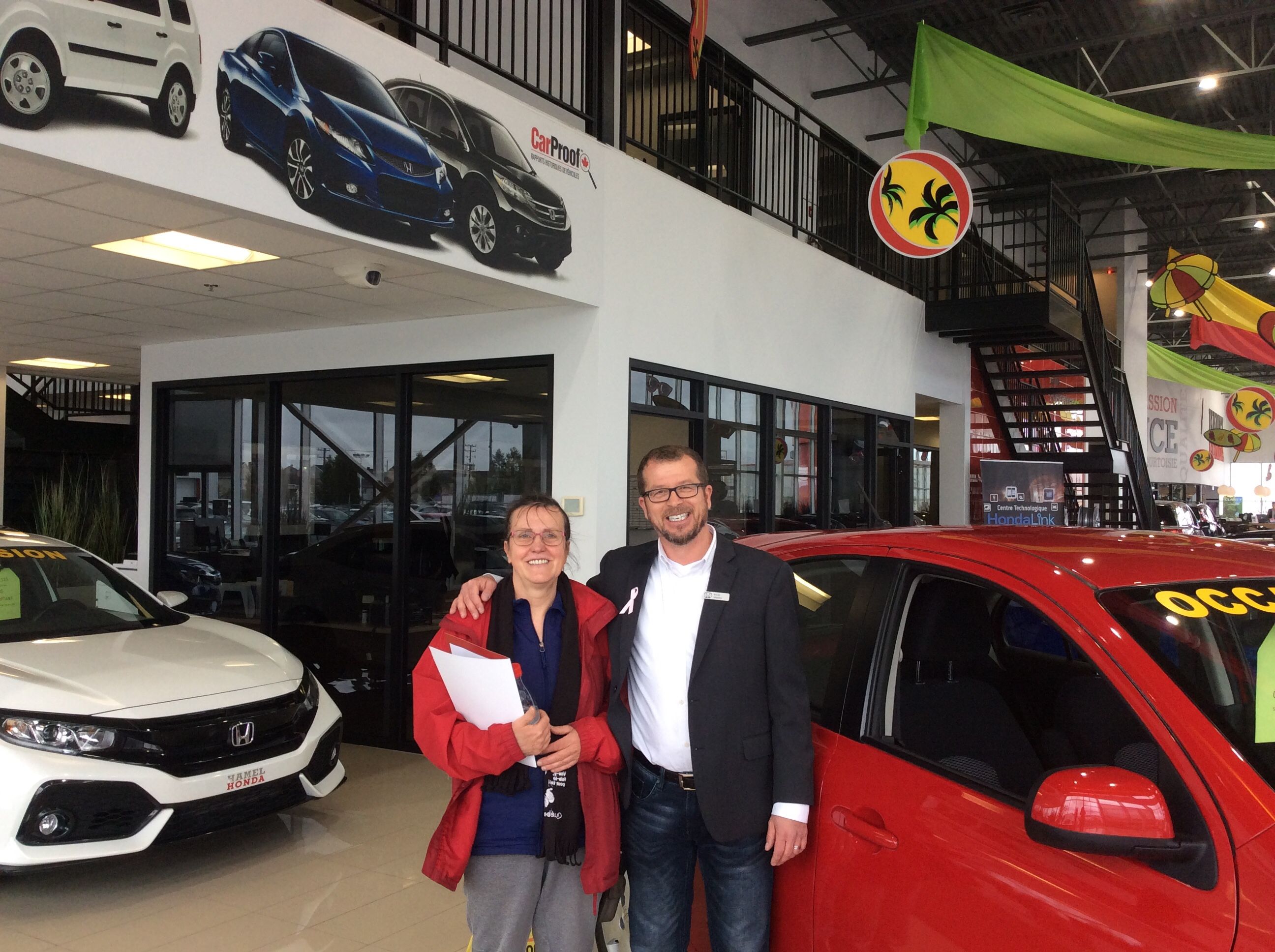 Service 1 d'une cliente de Sainte Marguerite du lac Masson