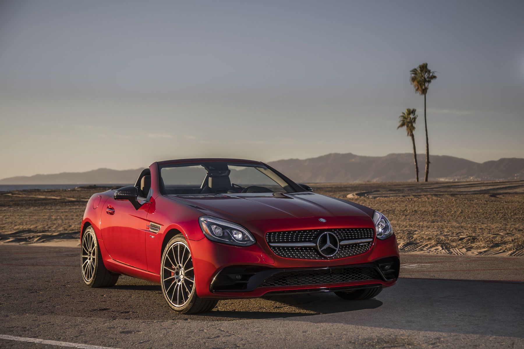 The AMG SLC 43 Roadster is a Car you just want to Drive, no matter where to