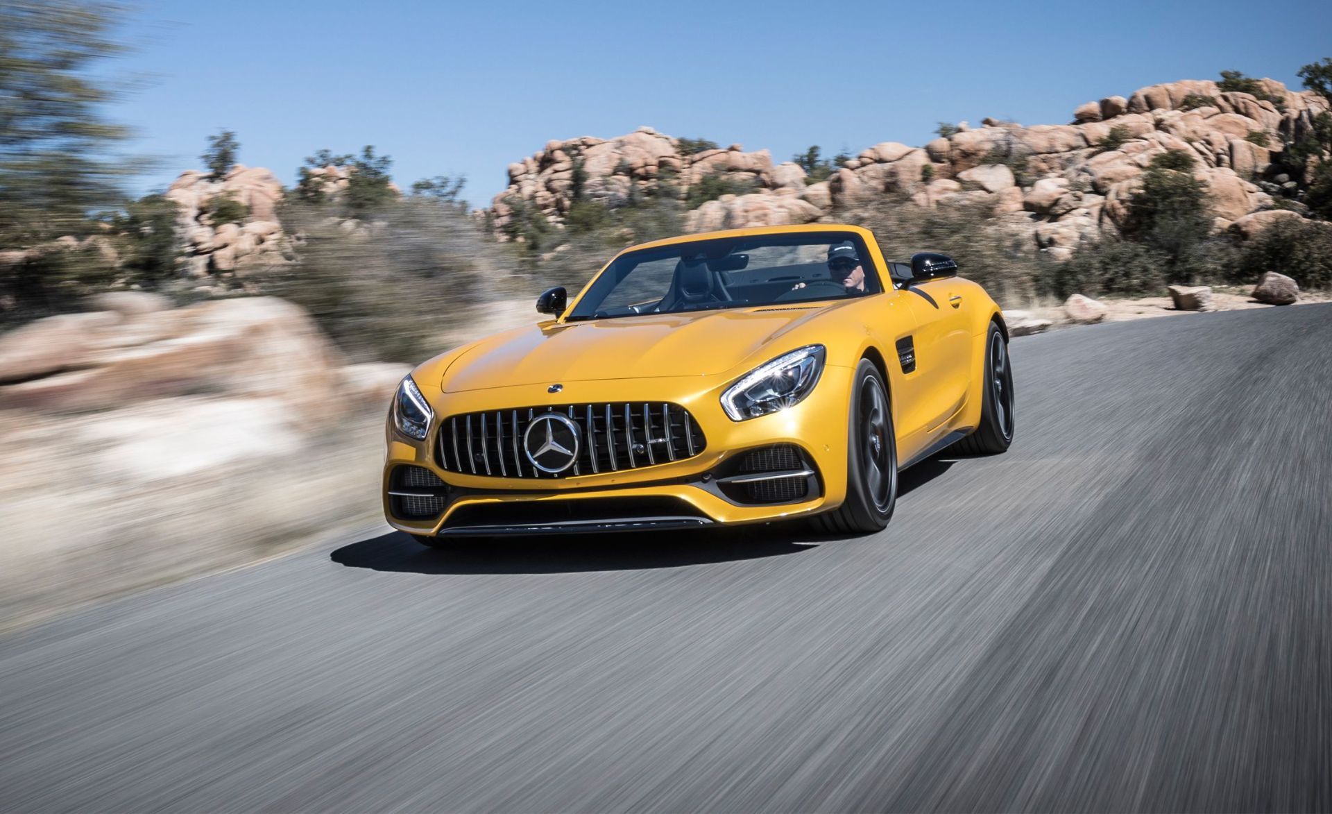 Feel Like James Bond in the Mercedes-Benz AMG GT C Roadster Convertible