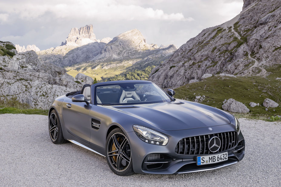 The AMG GT Coupe stands Shoulder-to-Shoulder with Racing Icons