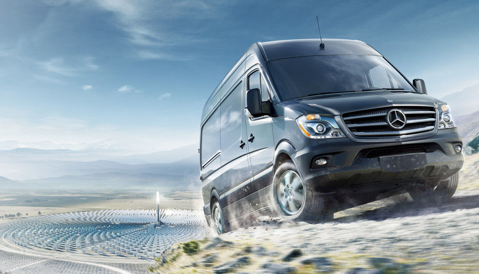Brave any Terrain with the Sprinter 4×4 Cargo Van from Mercedes-Benz
