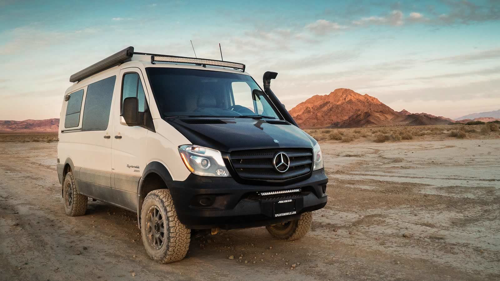 The Sprinter 4×4 Van from Mercedes-Benz Is Built for a Family Vacation