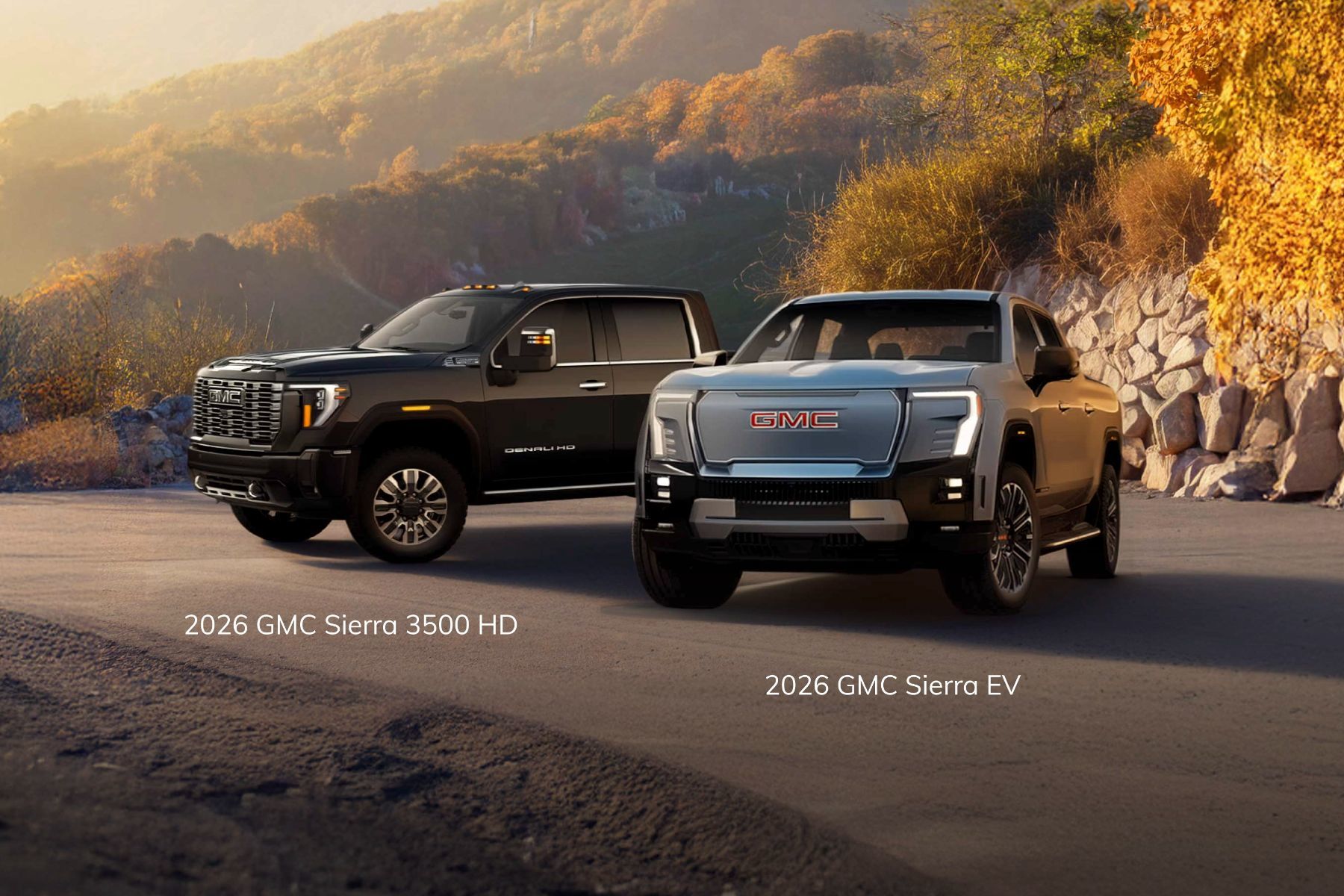 2026 GMC Sierra 3500 HD vs. 2026 GMC Sierra EV: Future of Power — Traditional HD Toughness Meets All-Electric Innovation