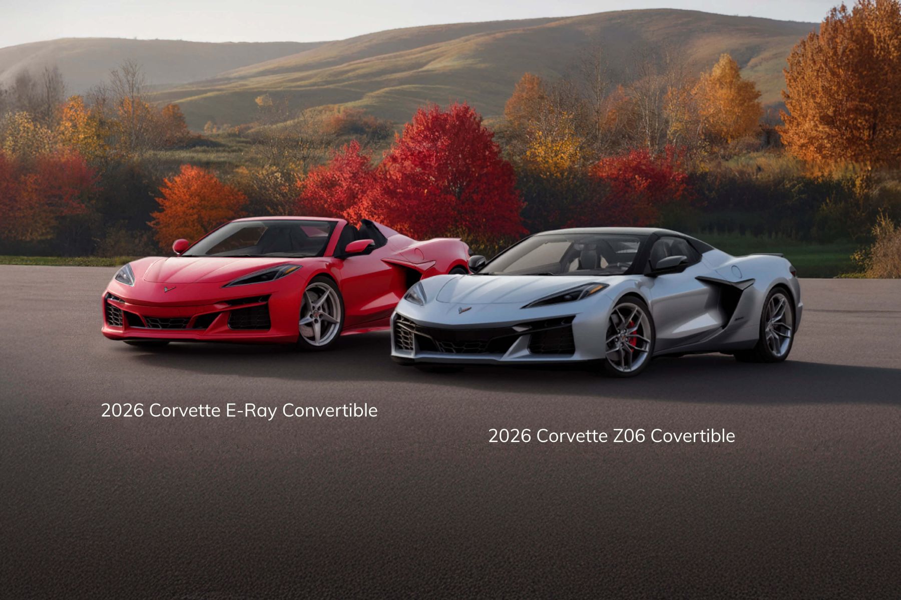 2026 Chevrolet Corvette E-RAY Convertible vs 2026 Corvette Z06 Convertible: Hybrid Power Meets Track-Bred Precision