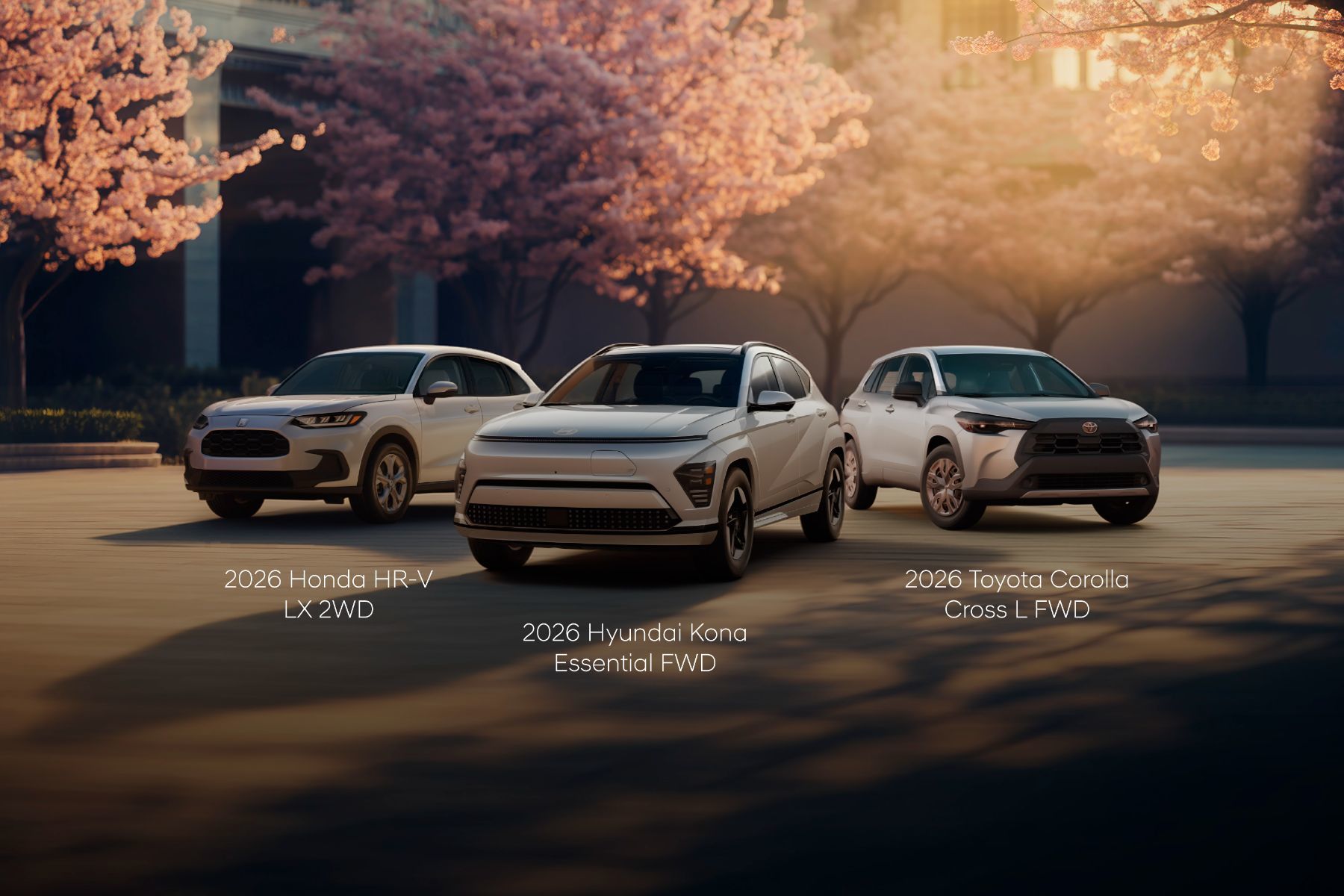 2026 Hyundai Kona Essential vs 2026 Toyota Corolla Cross L vs 2026 Honda HR-V LX: Which Entry-Level SUV Is the Smartest Buy for Ontario Drivers?