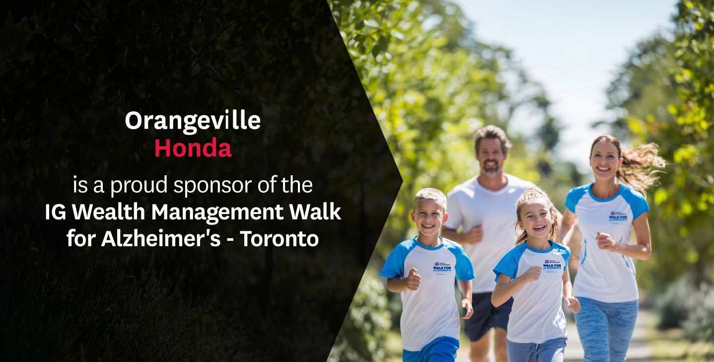 Orangeville Honda Joins the IG Wealth Management Walk for Alzheimer’s 2026