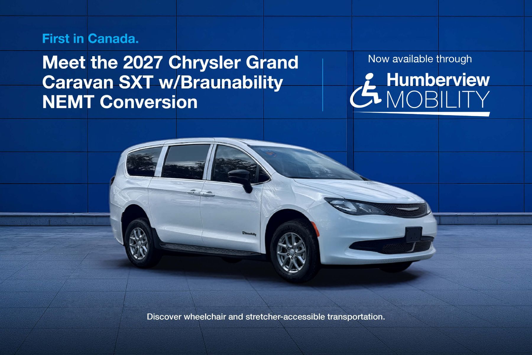 BraunAbility NEMT Vehicle Arrives in Canada Through Humberview Mobility