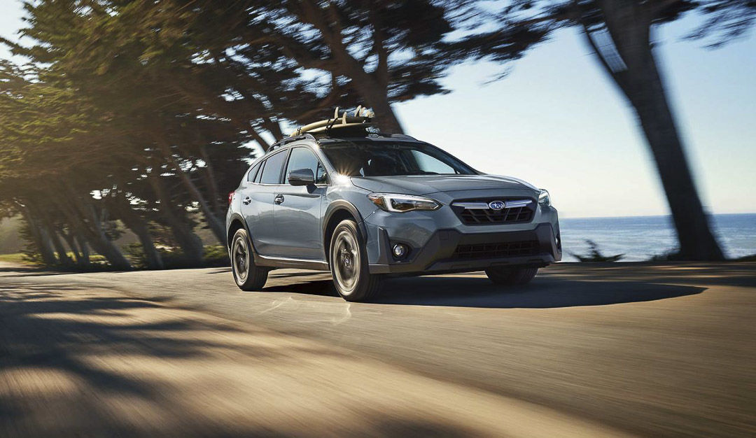 Subaru Crosstrek 2022 sur la route