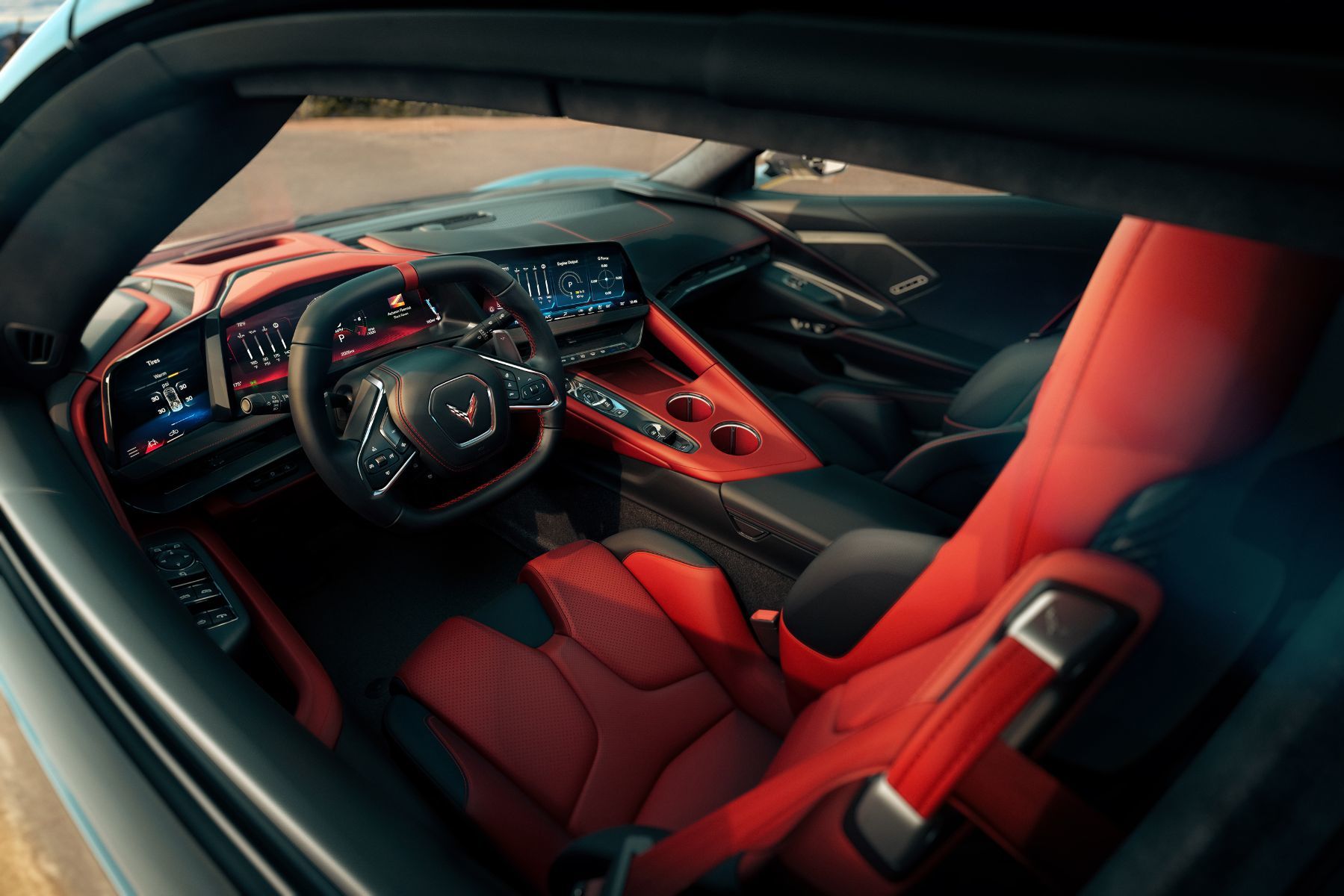 2026 Chevrolet Corvette Gets Three-Screen Cockpit Redesign