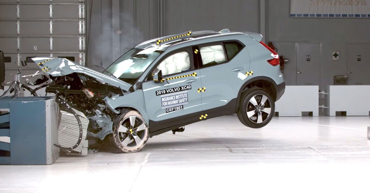 Le Volvo XC40 devient la voiture la plus sécuritaire!