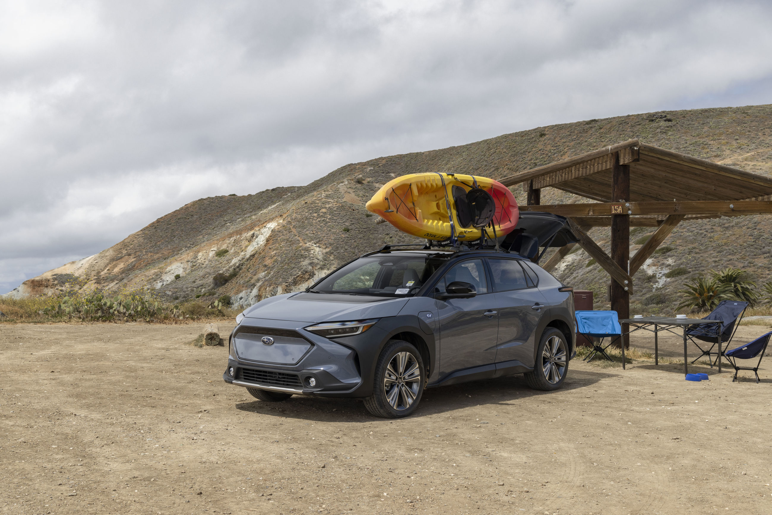 Sachez tout de l'équipement extérieur du Subaru Solterra 2024