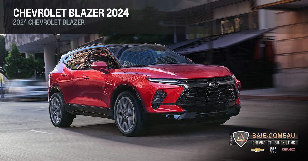 Découvrez le Chevrolet Blazer EV 2024