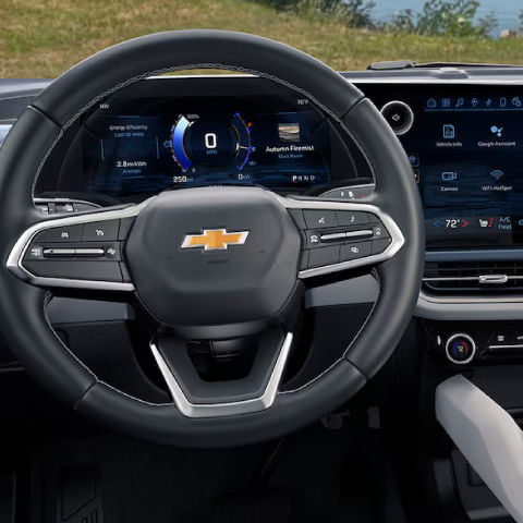 Volant du Chevrolet Equinox 2025.