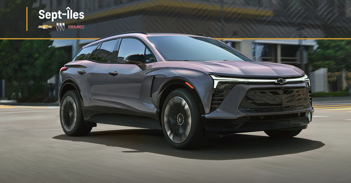 2025 Blazer EV: Discover what's new at Sept-Îles Chevrolet Buick GMC