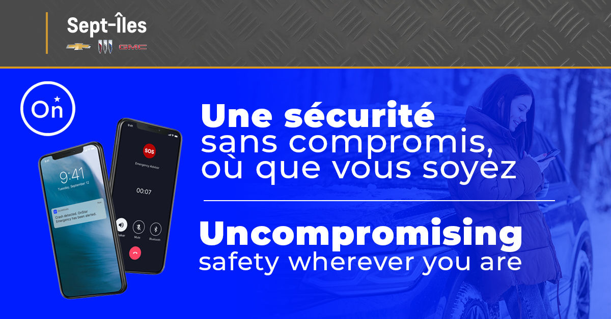 Benefits of having OnStar Guardian: Uncompromising safety, wherever you are