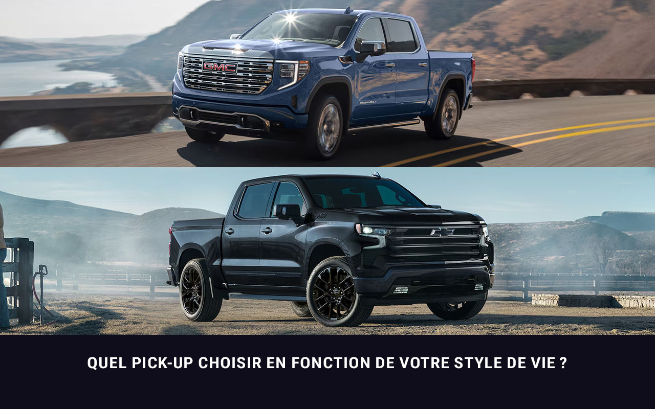 Chevrolet Silverado ou GMC Sierra : Trouvez le modèle parfait pour votre style de vie !