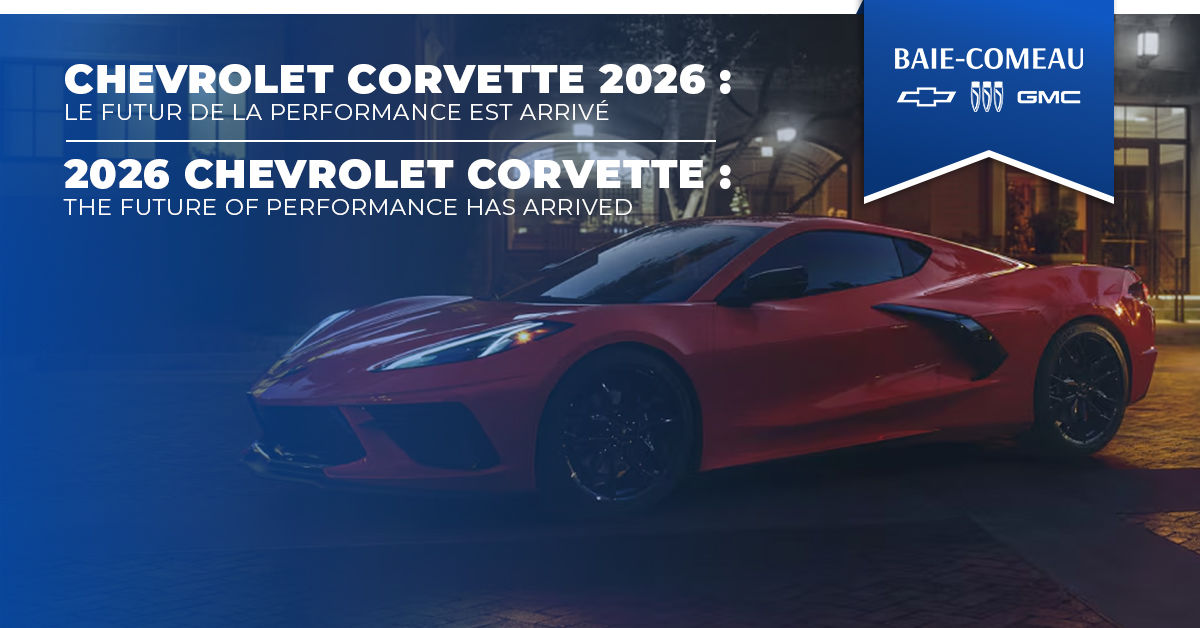 2026 Chevrolet Corvette: The future of performance has arrived