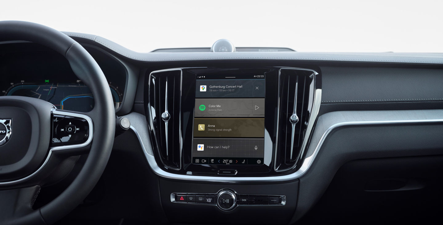 A look at the impressive Google Built-in infotainment system