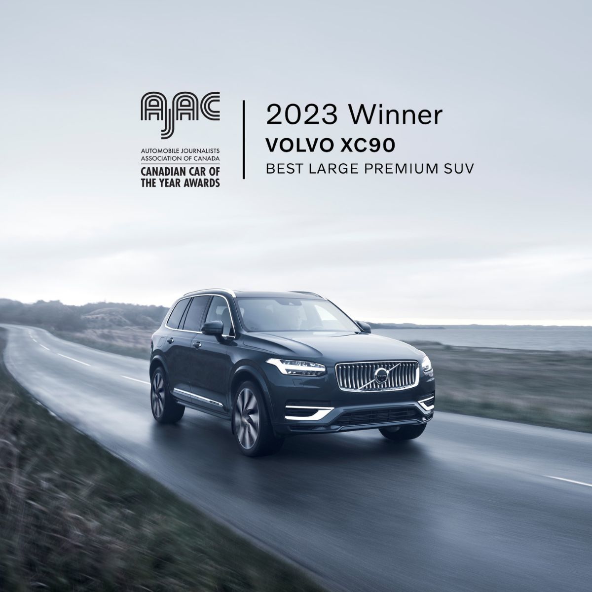 Volvo XC90 Recognized by Experts At AJAC
