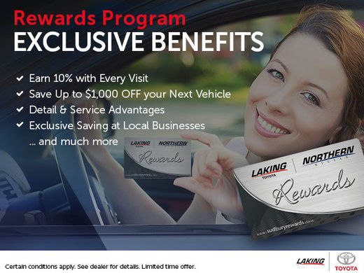 Take Advantage of Laking Toyota's Rewards Program