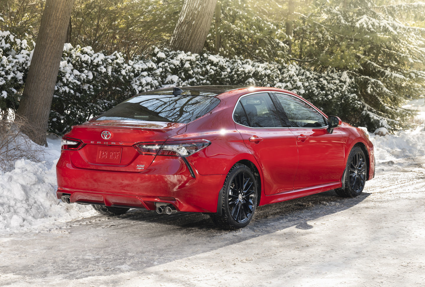 2022 Toyota Camry with all-wheel drive: the choice for winter in Ontario