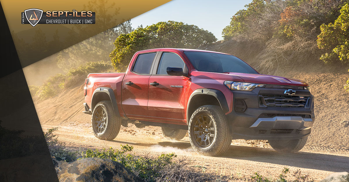 Drive On All Roads with the 2023 Chevrolet Colorado!