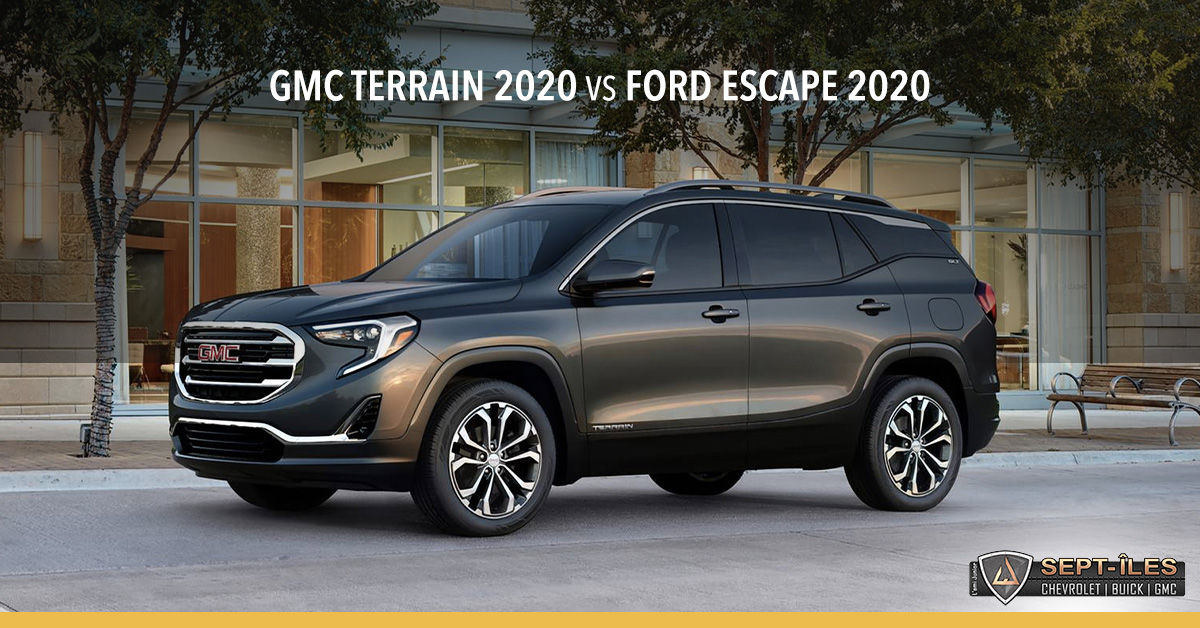 GMC Terrain 2020 vs Ford Escape 2020