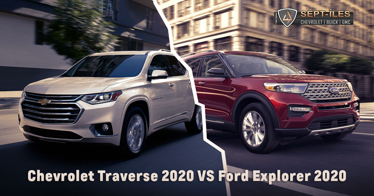 Chevrolet Traverse 2020 vs Ford Explorer 2020