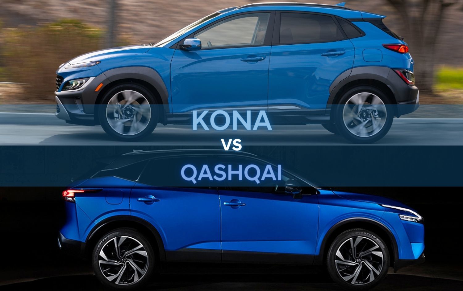 Hyundai Kona 2022 vs Nissan Qashqai 2022